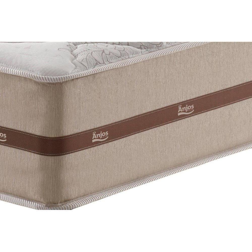 Cama Box Baú Solteiro: Colchão Molas Ensacadas Classic + Base Crc Suede Black(88x188) - 3