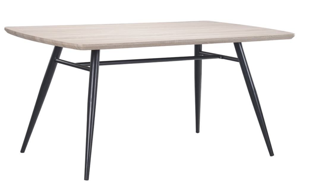 MESA LIA MDF BASE AÇO PINTADO - 160x90 - 1