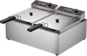 Ver imagem 1 de Fritador Elétrico 10 Litros com 2 Cubas de 5 Litros Cada 220v Frce10 Metalcubas