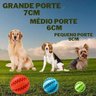 Kit 03 Bola Porta Petisco Cães Pet Brinquedo Interativo 5cm - 3