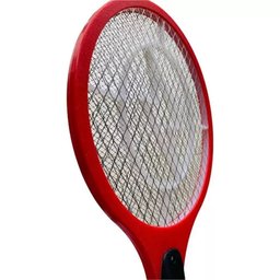 Raquete Mata Insetos Mosquito Mosca Voadores Recarregável Bivolt Elétrica Eficiente Portátil - 3