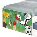 Ver imagem 5 de Bi Cama Infantil Solteiro 195cm X 96cm Kmteb