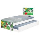 Ver imagem 2 de Bi Cama Infantil Solteiro 195cm X 96cm Kmteb
