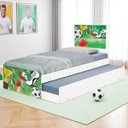 Ver imagem 1 de Bi Cama Infantil Solteiro 195cm X 96cm Kmteb