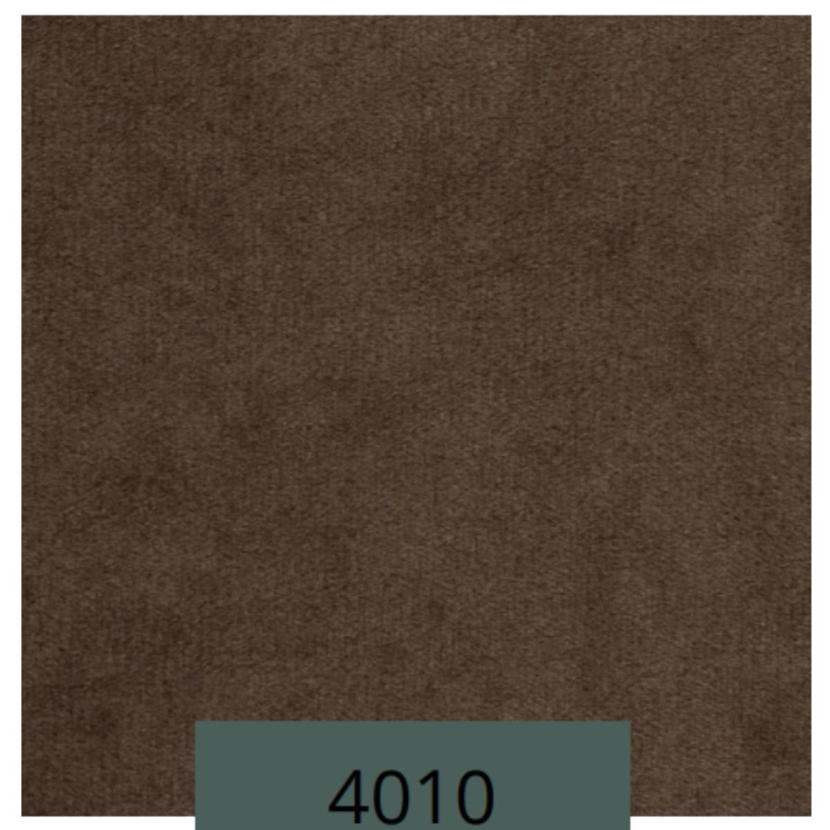 Puff Decorativo Hexágono Cristal Veludo Marrom Base Preto - 4