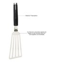 Ver imagem 5 de Espátula Inox Perfurada Flexível Cozinha Kitchenaid Cor:preto Preto