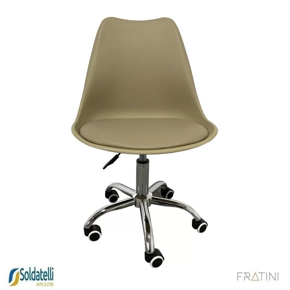 Kit 2 Cadeiras Office Giratória Chicago Pu Várias Cores - Fratini - 3