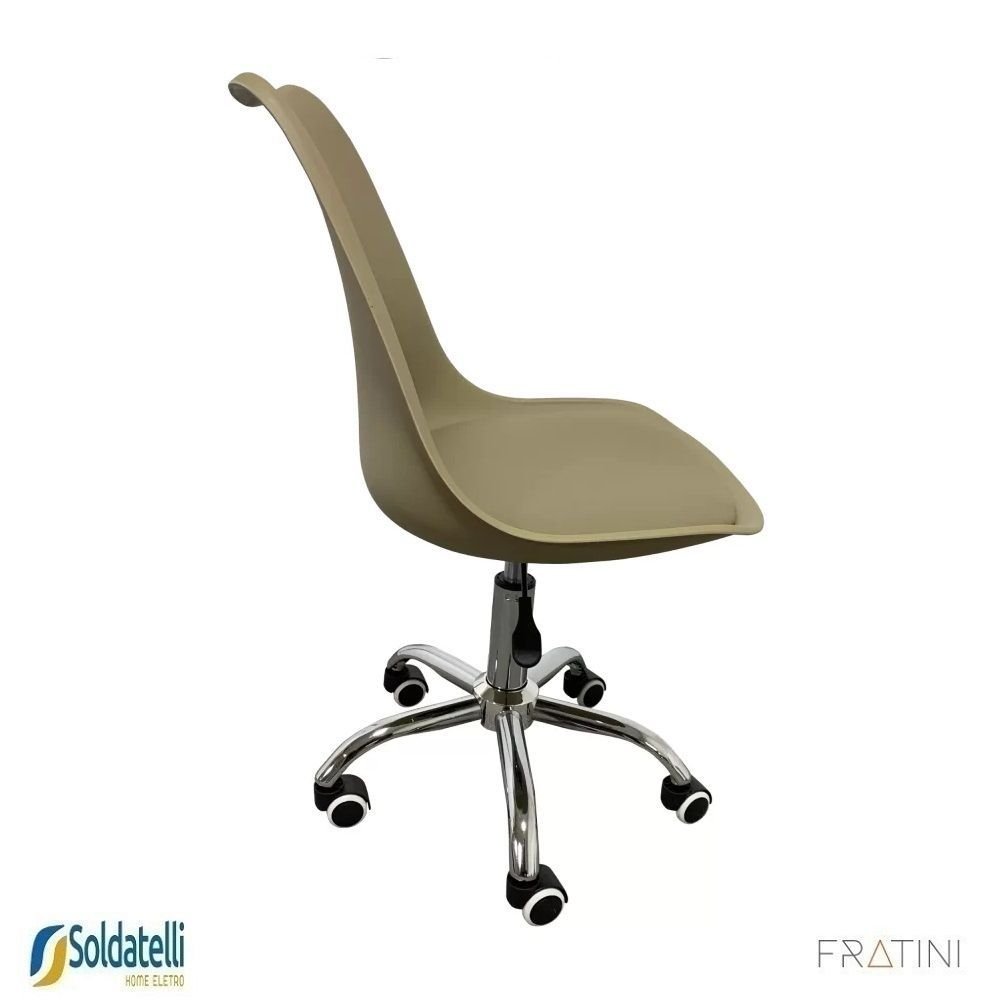 Kit 2 Cadeiras Office Giratória Chicago Pu Várias Cores - Fratini - 4