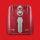 Ver imagem 2 de Fritadeira Elétrica - Airfryer Ichef Polishop - AllSpace - Carmim - Vermelho | 220V