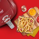 Ver imagem 7 de Fritadeira Elétrica - Airfryer Ichef Polishop - AllSpace - Carmim - Vermelho | 220V