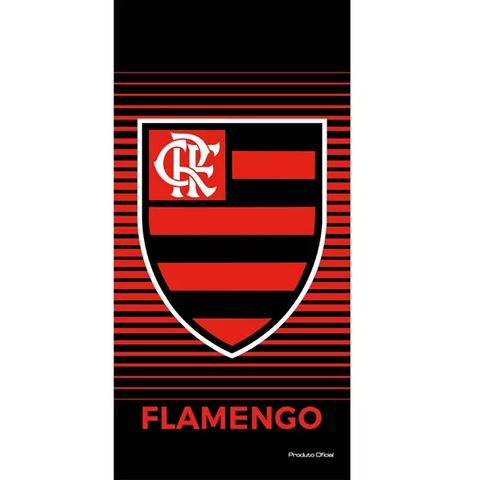 Toalha Flamengo Banho Veludo Est.207627 70x140 001 1pc