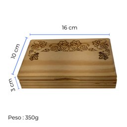 Saca-rolha Pulltex Pulltaps Madeira Print e Caixa de Pinus - 6