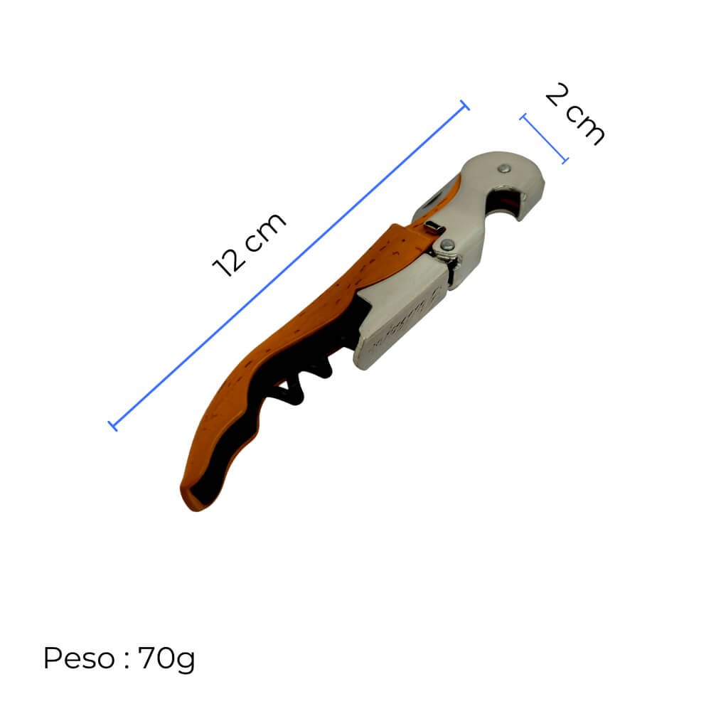 Saca-rolha Pulltex Pulltaps Madeira Print e Caixa de Pinus - 2