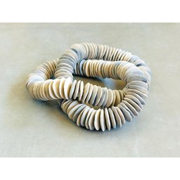 Colar Decorativo Artesanal em Cerâmica. para Decorar Mesas de Centro ou de Jantar, Aparadores ou Buf - 3