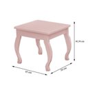 Ver imagem 5 de Penteadeira Camarim Mila com Banqueta Rose – Luapa Móveis