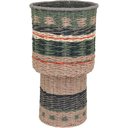 Ver imagem 1 de Vaso Decorativo Enfeite Casa Fibra 58x32x32cm Verde