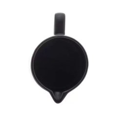 Bule 600ml com Suporte Filtro Tampa Cerâmica Preto - Wolff - 4