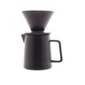 Bule 600ml com Suporte Filtro Tampa Cerâmica Preto - Wolff - 3