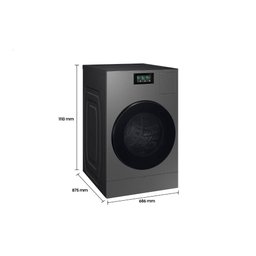 Lava e Seca Samsung 20kg Inox Ai Laundry Heat Pump Wd20d 127v - 14