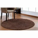 Ver imagem 1 de Tapete Sala Redondo 200M Classic Marrom Castor