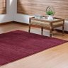 Tapete Sala 100 x 150 Classic Vermelho Marsala - 1
