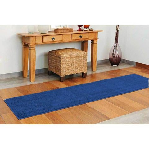 Tapete Passadeira 66 x 230 Classic Azul Jeans