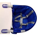 Ver imagem 2 de Cadeira Bebê Alimentação Suspensa Portátil Azul Sapeca Kids