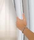 Ver imagem 2 de Cortina Sala Dupla 300 x 250 Forro Linho Grecia Preta