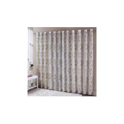 Cortina Sala Quarto 300 X 250 Devore Dupla com Forro Marfim Sultan - 3
