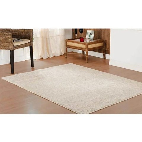 Tapete Sala Classic Perola Creme 100cm x 150cm