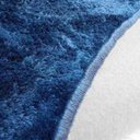 Ver imagem 4 de Tapete Sala Redondo 150M Classic Azul Jeans - Azul-Marinho