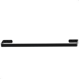 Porta Toalha de Banho de Banheiro Preto Fosco F.plus - 4