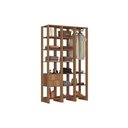 Ver imagem 1 de Closet Multi Yes Com Cabideiro 2 Gavetas E 14 Prateleiras Nova Mobile Montana