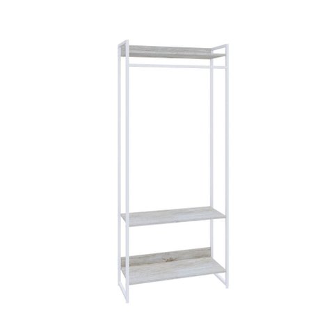 Estante Closet c/03 Prateleiras Dynamica 80 cm Est.Branca