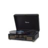 Maleta Vitrola Toca Disco Vinil Bluetooth Fm USB Classico Retro Vintage - Preto - 6