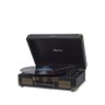 Maleta Vitrola Toca Disco Vinil Bluetooth Fm USB Classico Retro Vintage - Preto - 3