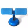 Suporte Abdominal Com Ventosa Exercicio Perder Peso Musculação - Azul - 2