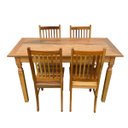 Ver imagem 3 de Mesa em Madeira de Demolição 1,40x 0,70 com 4 Cadeiras Anatômica Sudeste Rustico