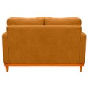 Ver imagem 5 de Sofa Berlim 2 Lugares Base de Madeira Tecido Impermeavel Terra Cota