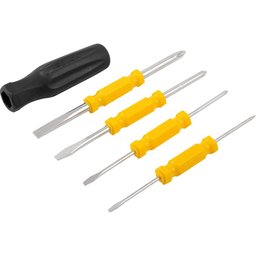 Jogo de Chaves de Fenda/Phillips Mini 5 peças Vonder - 1