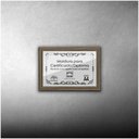 Ver mais imagens de Kit 10 Certificados/diplomas A4 com Tela de Acetato e Mdf Titulo Moldura Madeira