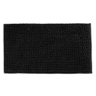 Tapete Buettner Microfibra Antiderrapante Chenille Greco 50x70cm Preto - 1