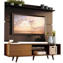 Ver imagem 2 de Rack Madesa Dubai e Painel para Tv até 65 Polegadas com Pés Rustic/preto 5zd8 Cor:rustic/preto/rusti