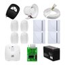 Kit Alarme Jfl Brisa Cell 804 + 08 Sensores com Fio + Acessórios - 1