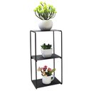 Ver imagem 5 de Prateleira Dupla Retangular Nicho Estilo Industrial Decorativo Preto Fosco