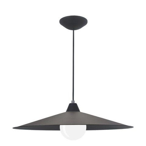 Pendente 521 Preto Chapéu Chinês Diâmetro 50 Cm