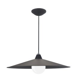 Pendente 521 Preto Chapéu Chinês Diâmetro 50 Cm - 1