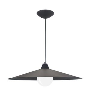 Pendente 521 Preto Chapéu Chinês Diâmetro 50 Cm