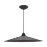 Pendente 521 Preto Chapéu Chinês Diâmetro 50 Cm - 2