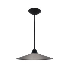 Pendente 519 Preto Chapéu Chinês Diâmetro 30 Cm